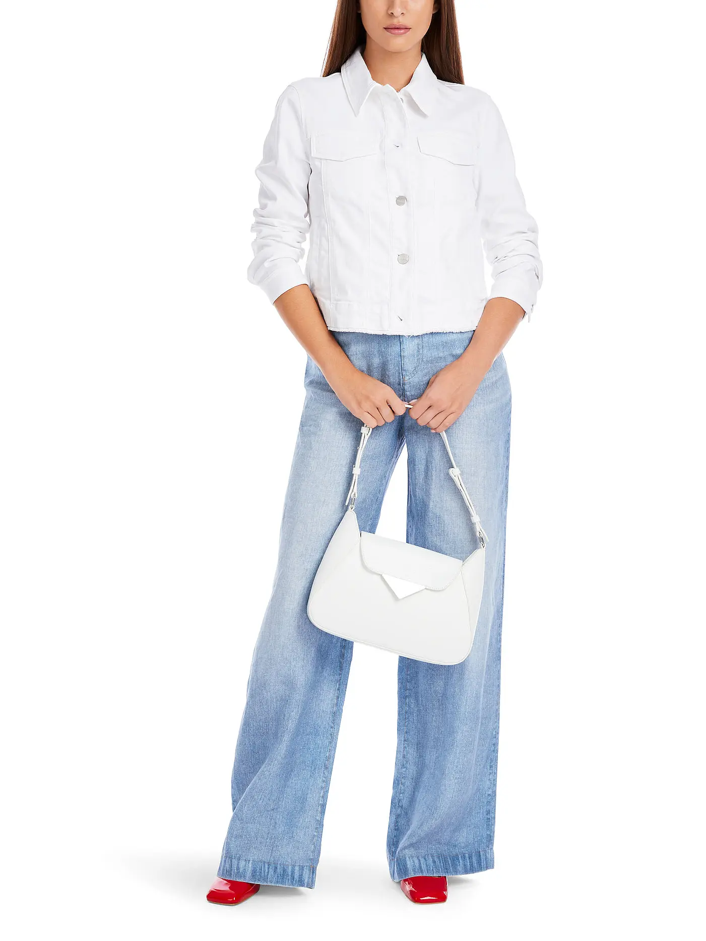 MARC CAIN | Jeansjacke | weiss